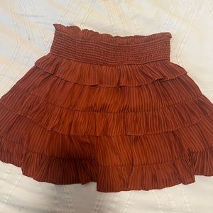Women’s Small Tiered Ruffle Skirt Size M